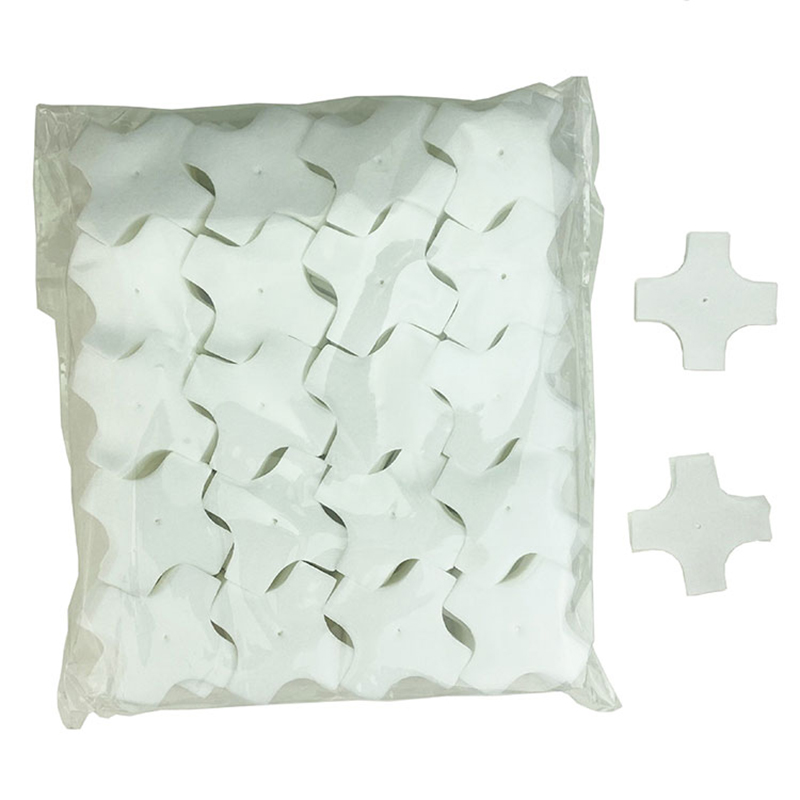 বন্দুক পরিষ্কারের প্যাচ স্টার আকৃতির নমনীয় সিন্থেটিক উপাদান