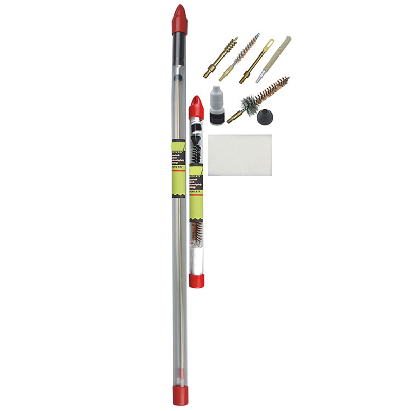 রাইফেল ক্লিনিং কিট এক টুকরো লম্বা রড ঝুলন্ত টিউব প্যাক